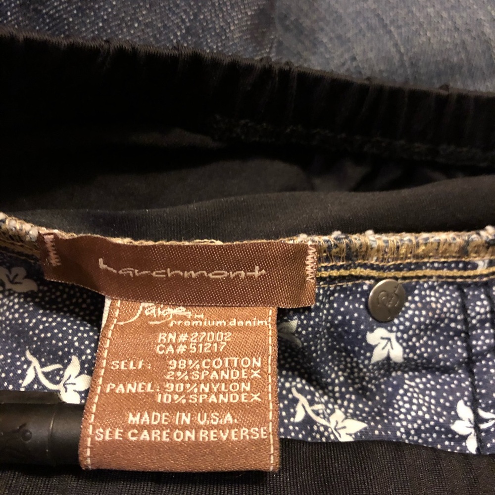 PAIGE maternity 29 Larchmont Jean denim skirt - Picture 7 of 9